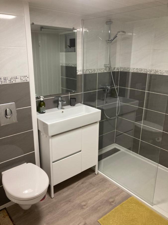 Appartement En Rez-De-Chaussee De Maison Montanay Eksteriør bilde
